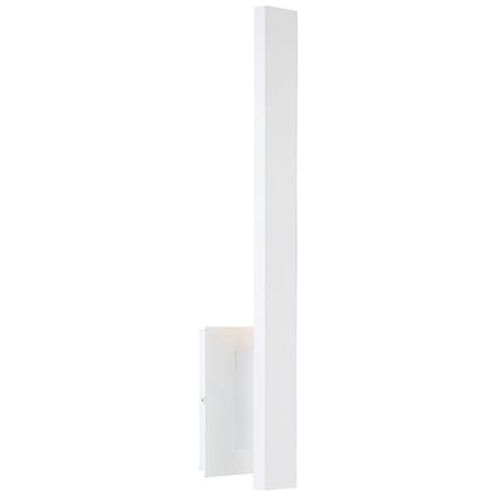 Access Lighting Haus, LED Wall Sconce, White Finish, Acrylic Lens Acrylic 62160LEDD-WH/ACR